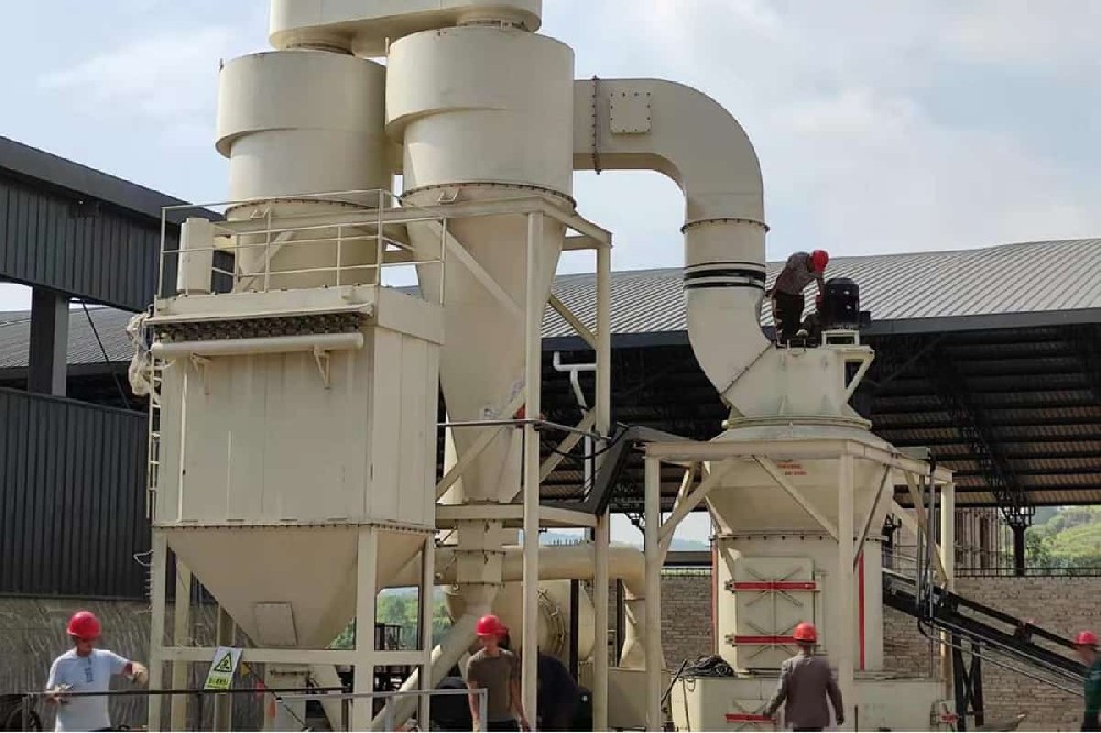 廣西重晶石磨粉生產(chǎn)線